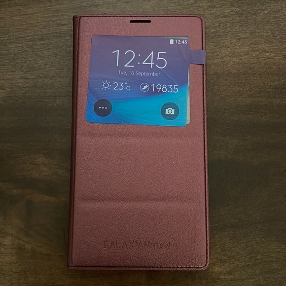 Samsung S-View Flip Cover Note 4 - Picture 1 of 5